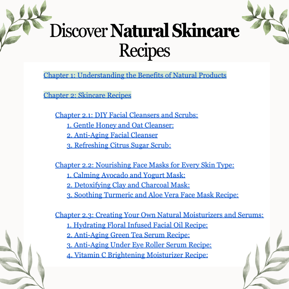 Recettes naturelles DIY : soins de la peau, soins capillaires et plus encore, livre électronique