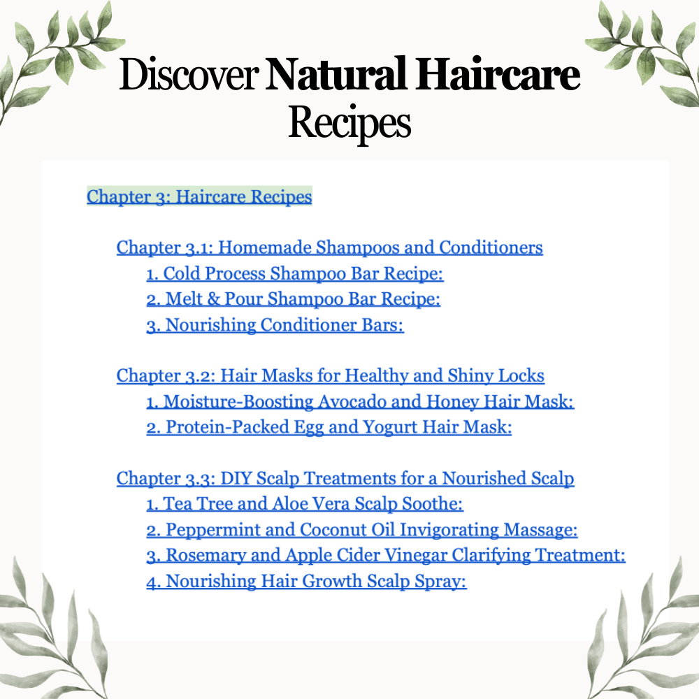 DIY Natural Beauty Recipes Book | Easy Organic Skincare Tips