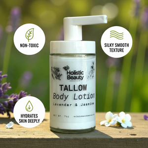 Lotion pour le corps au suif, à la lavande et à la vanille