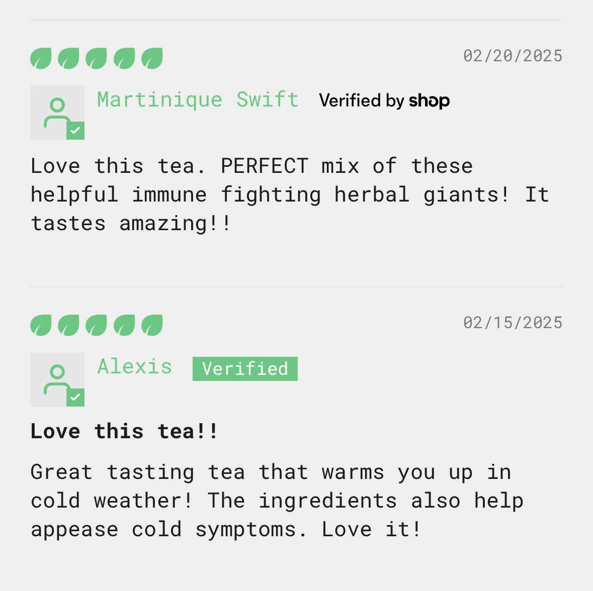 IMMUNITEA Herbal Tea