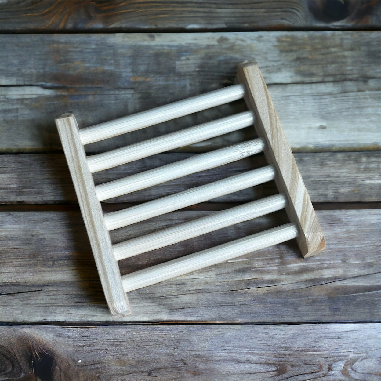 Porte-savon en bois