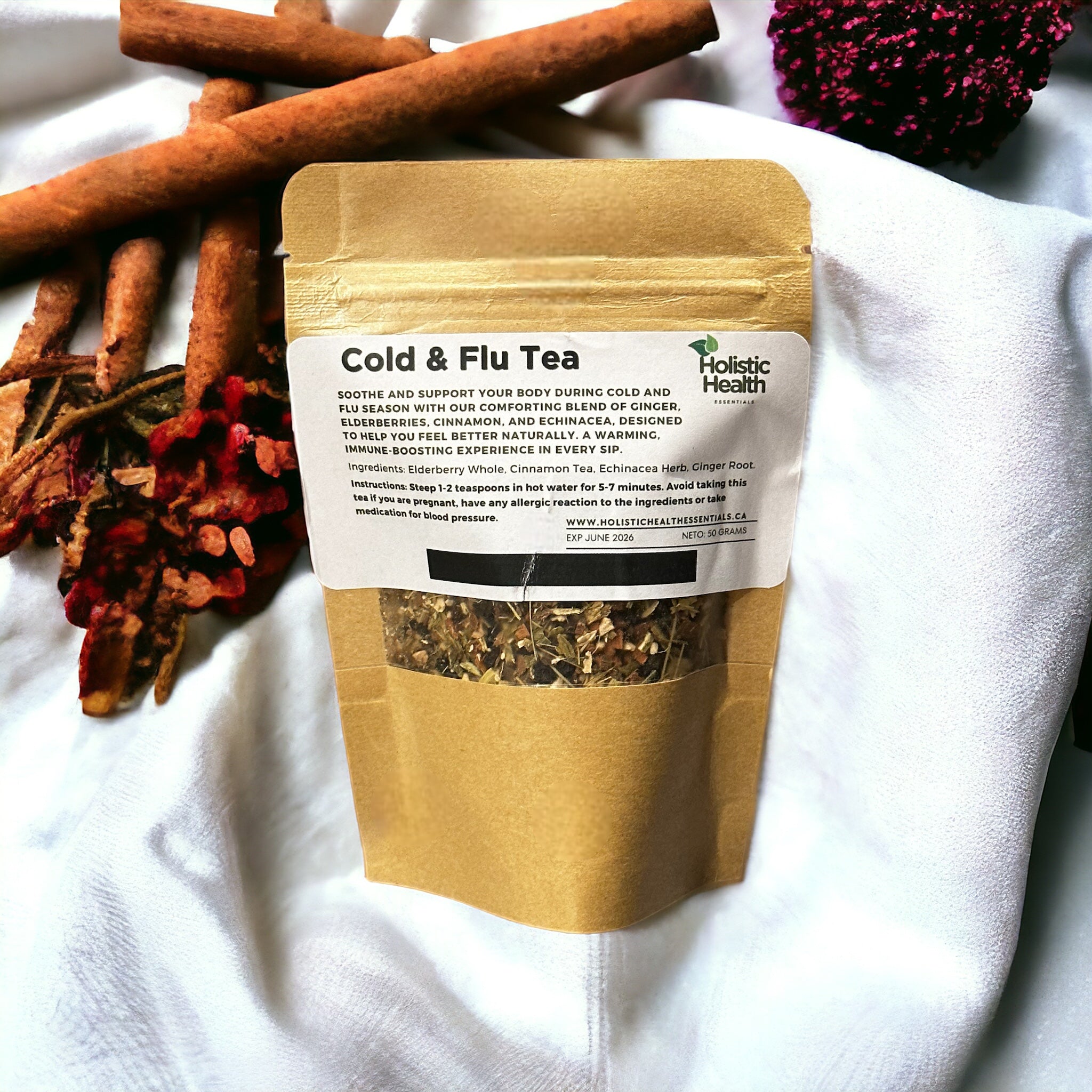 Cold & Flu Herbal Tea