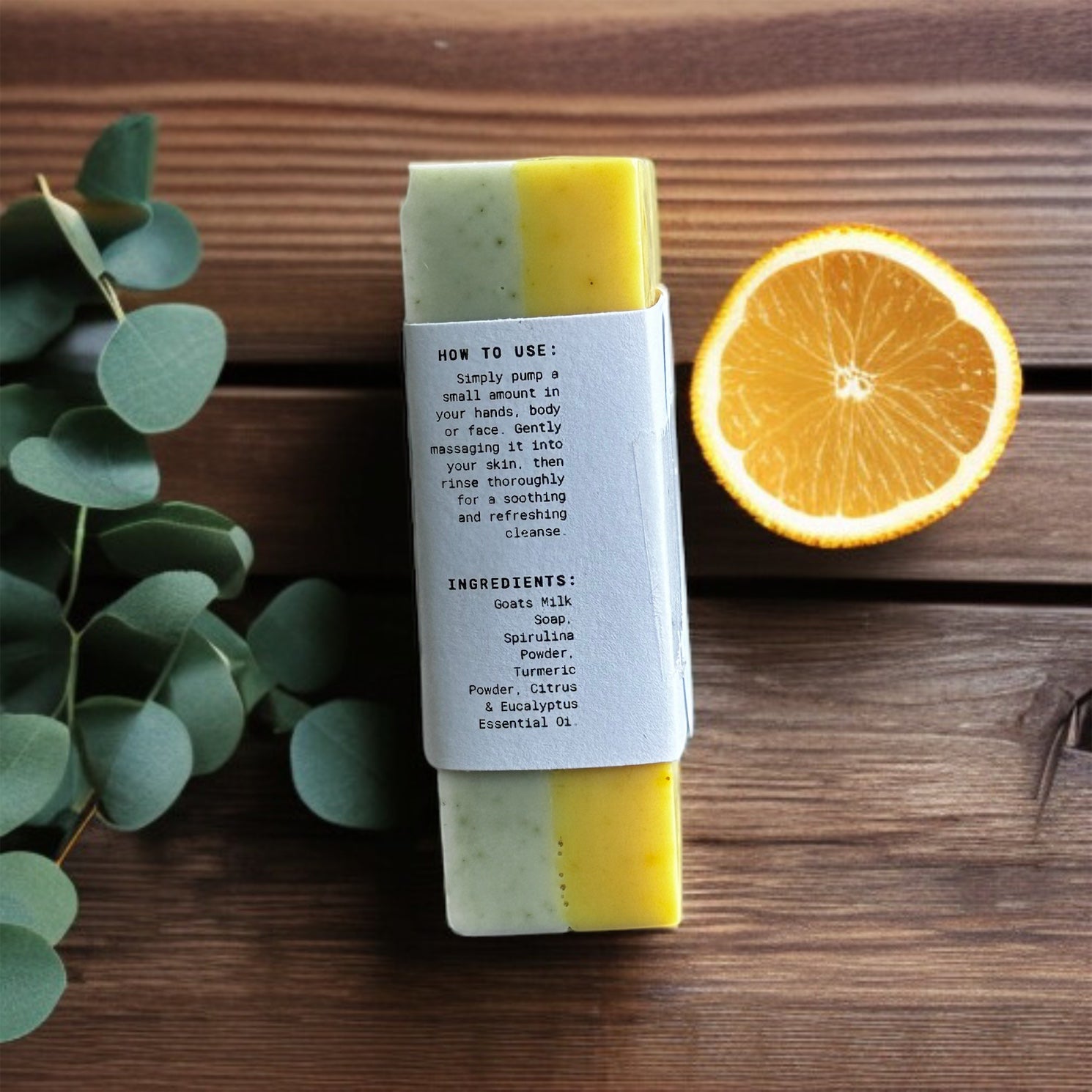 Citrus Eucalyptus Natural Soapšæš