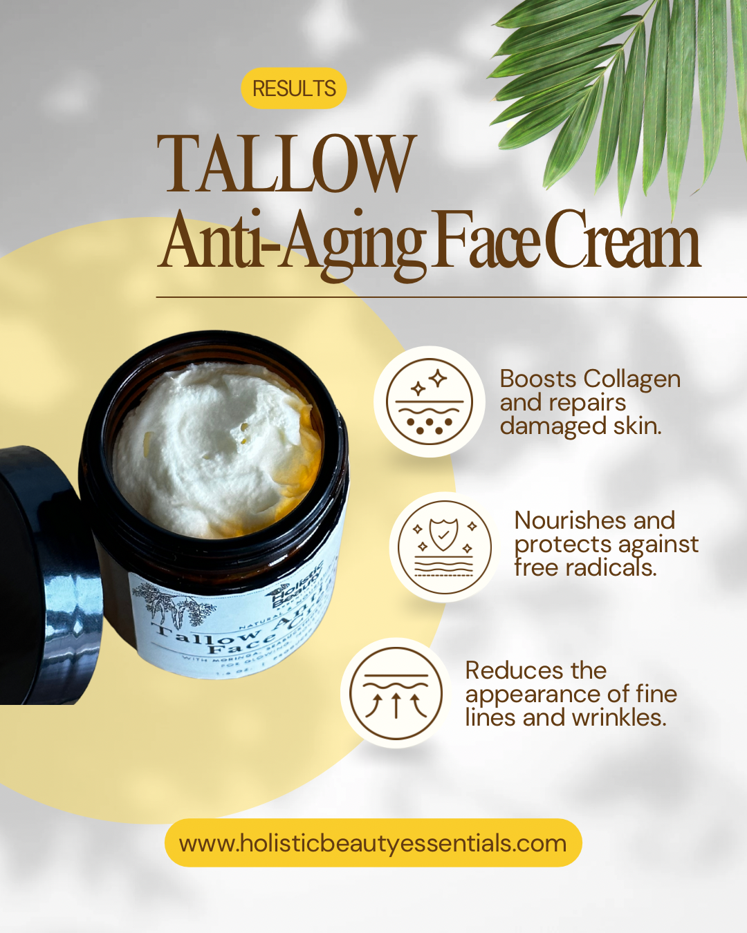 Tallow Anti-Aging Facial Cream