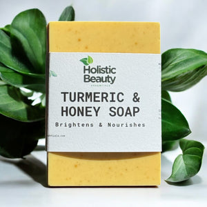 Savon au curcuma et au miel | Atténue l'hyperpigmentation, les cicatrices d'acné et plus encore