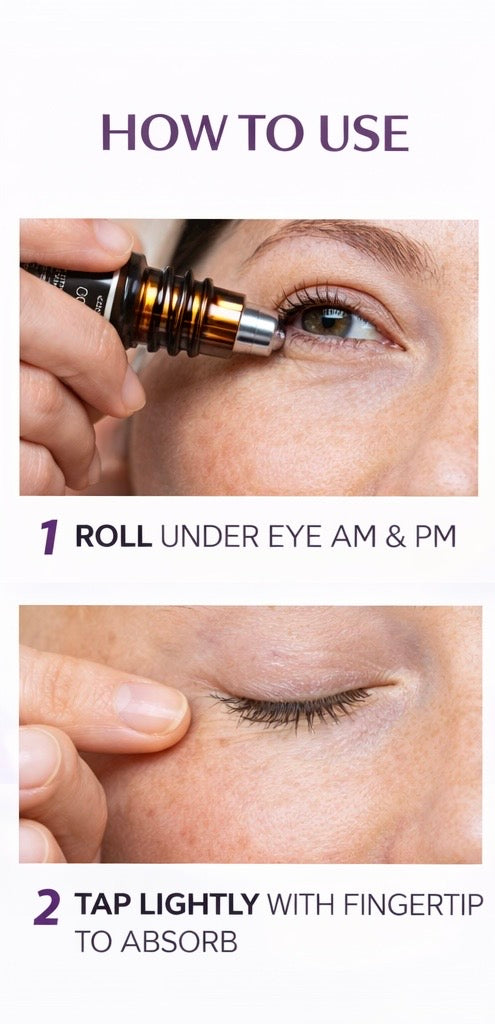 Bakuchiol Under Eye Serum | Brighten + De-Puff + Smooth