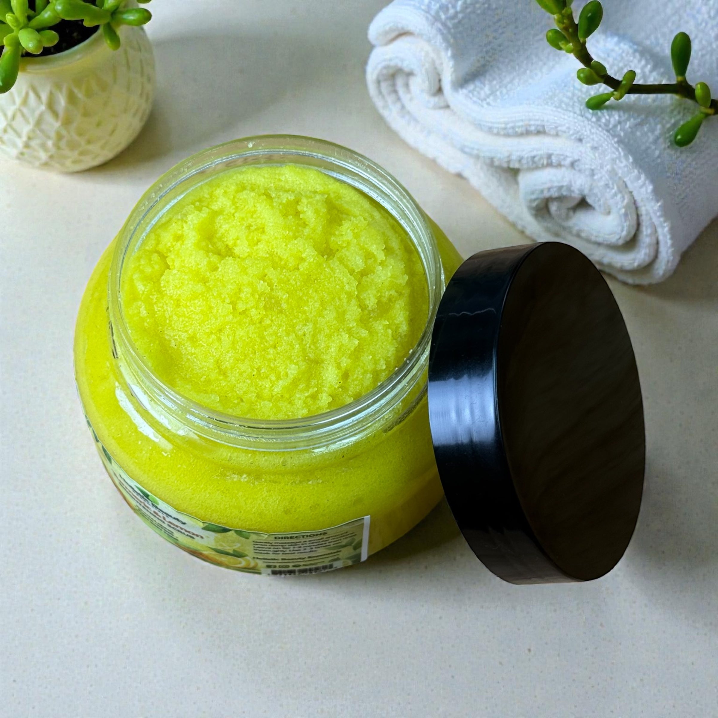 Turmeric & Lemon Brightening Scrub🍋