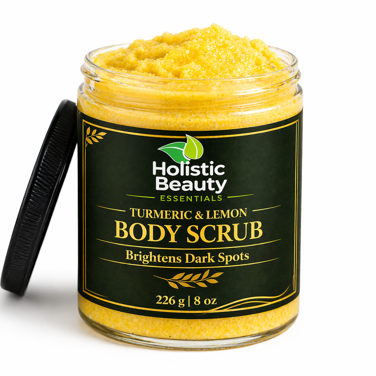 Turmeric & Lemon Brightening Scrub🍋 | Fade Dark Spots
