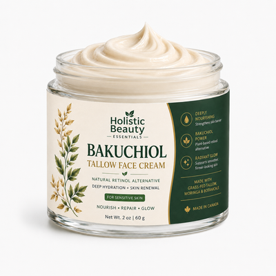 Bakuchiol Tallow Face Cream | Natural Anti-Aging Moisturizer