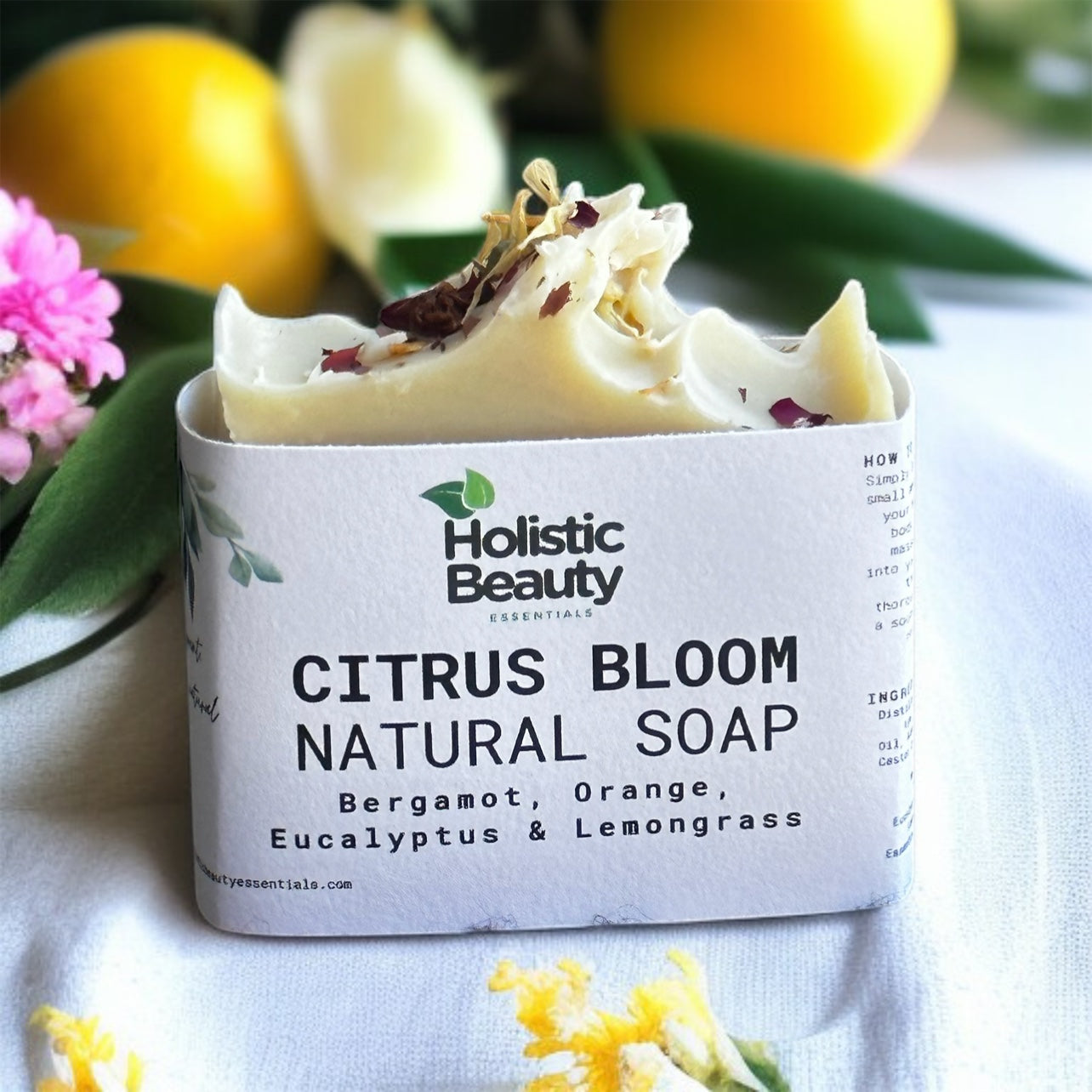 CITRUS BLOOM Natural Soap🍊🌸