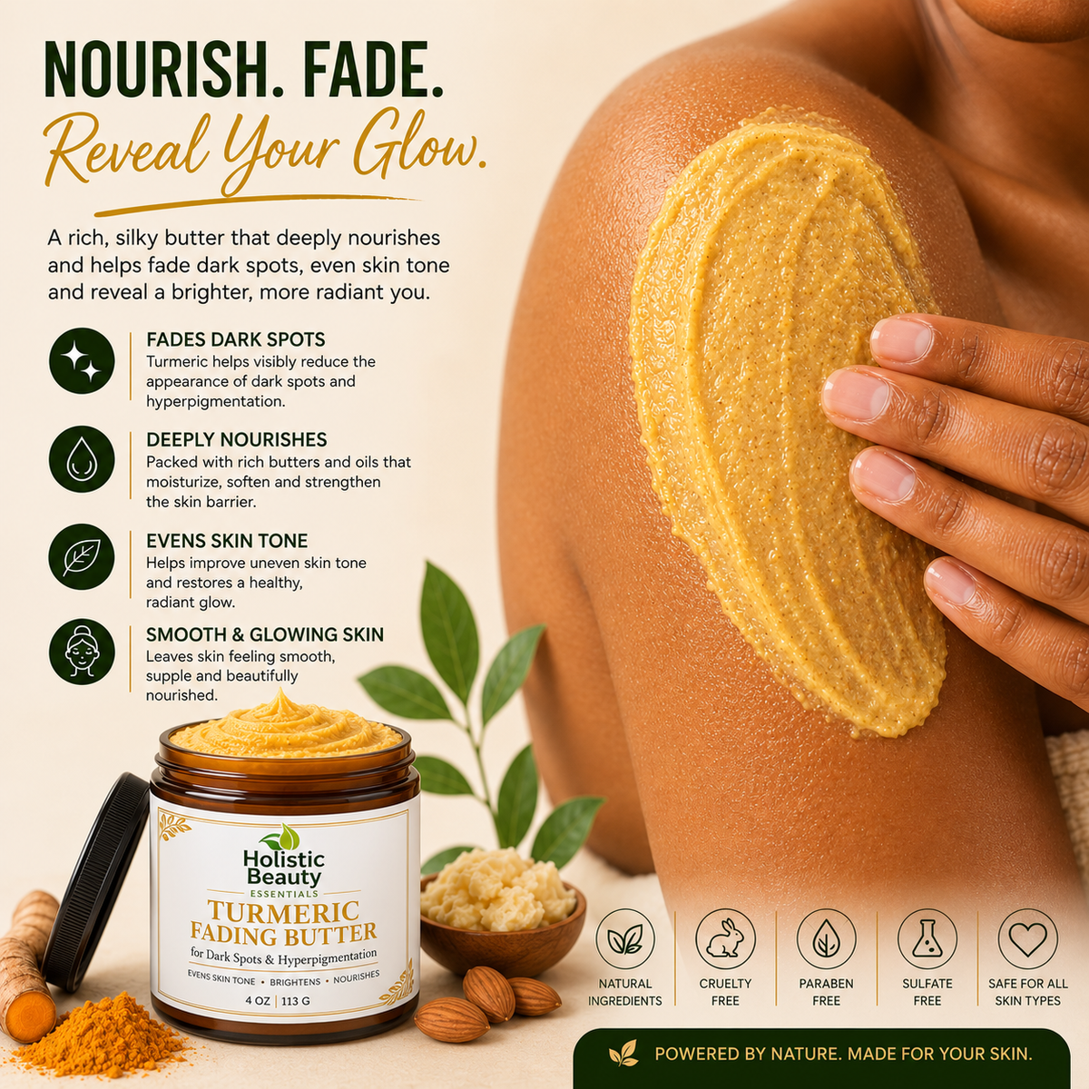 Turmeric Fading Butter | For Dark Spots