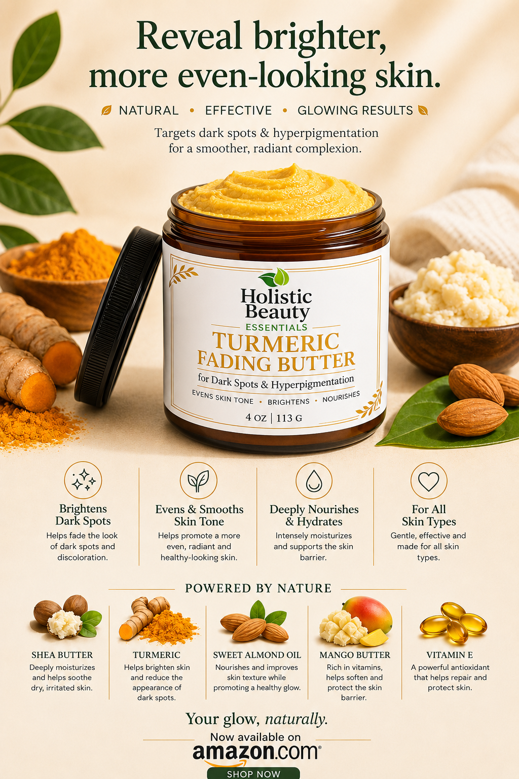Turmeric Fading Butter | For Dark Spots