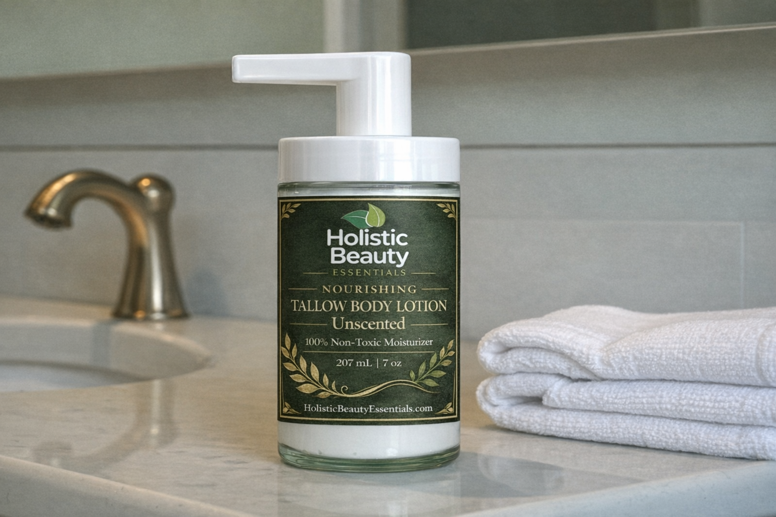 Tallow Body Lotion | Deep Moisture & Smooth Skin Care