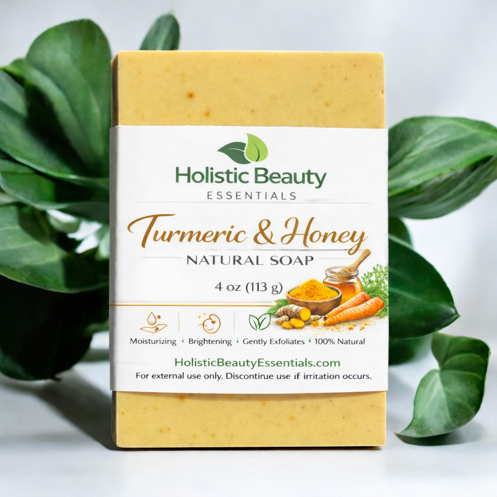 Turmeric & Honey Soap | Natural Brightening & Cleansing Bar