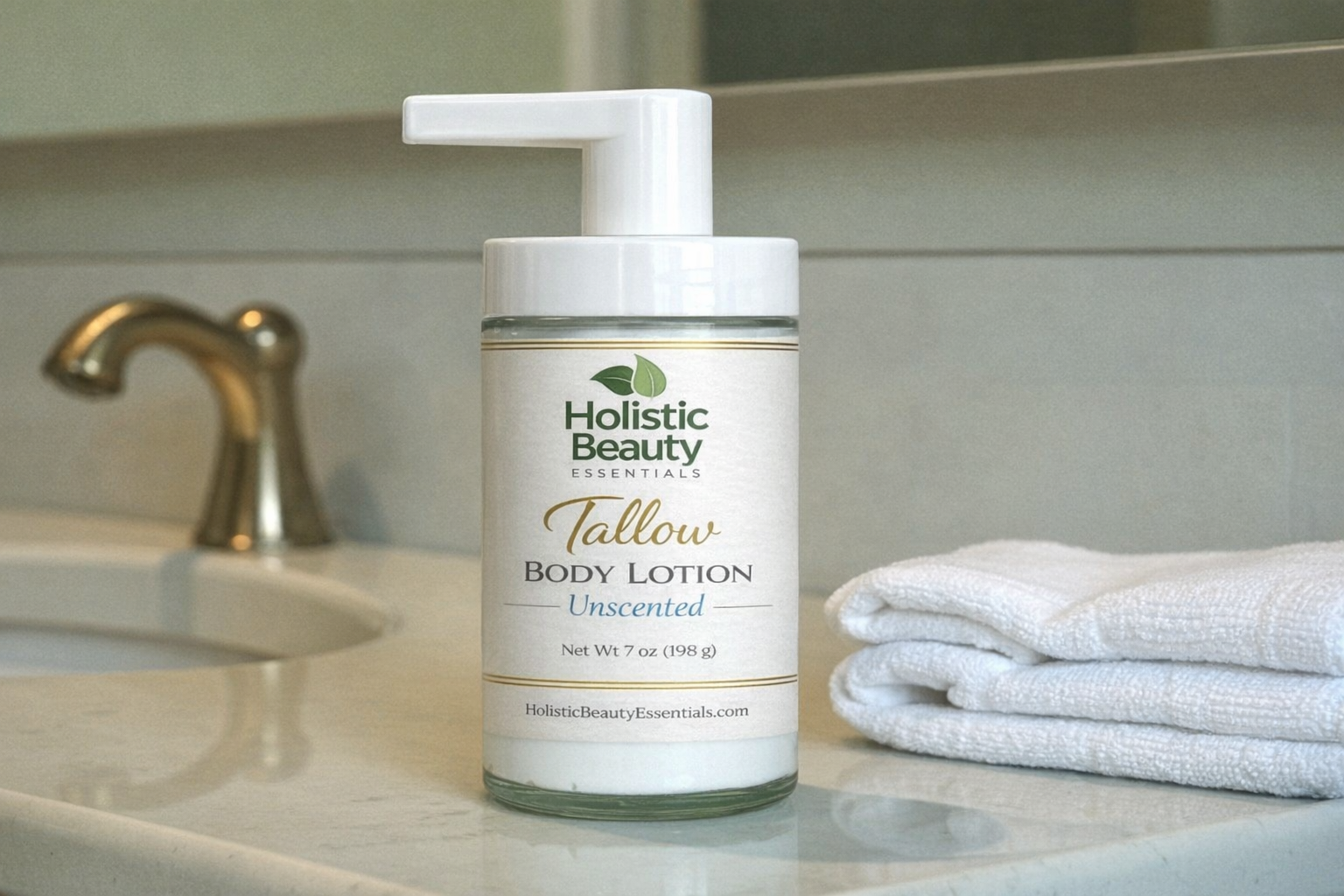 Tallow Body Lotion | Deep Moisture & Smooth Skin Care