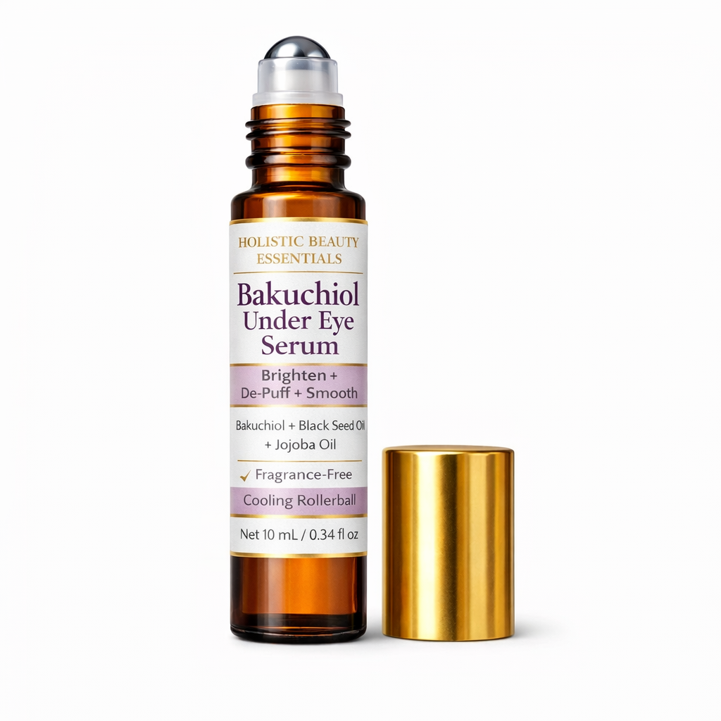 Bakuchiol Under Eye Serum | Brighten + De-Puff + Smooth