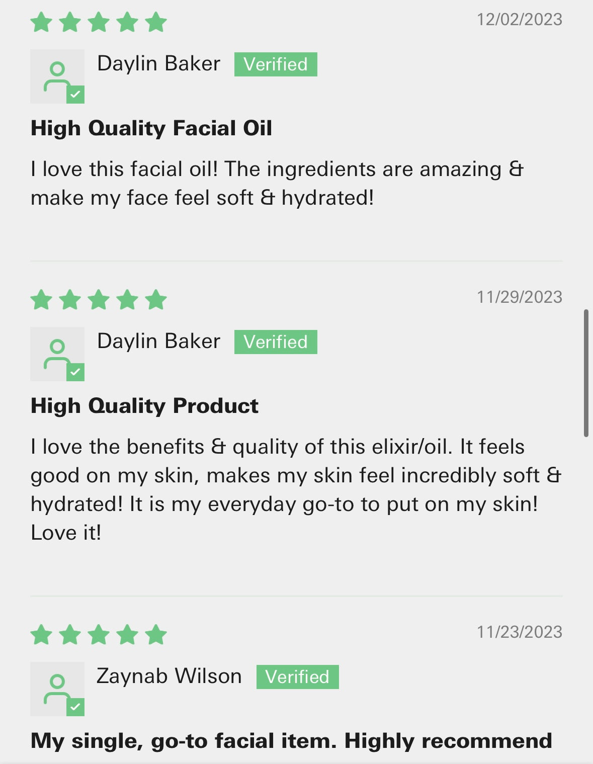 Huile hydratante pour le visage🌼🌹 