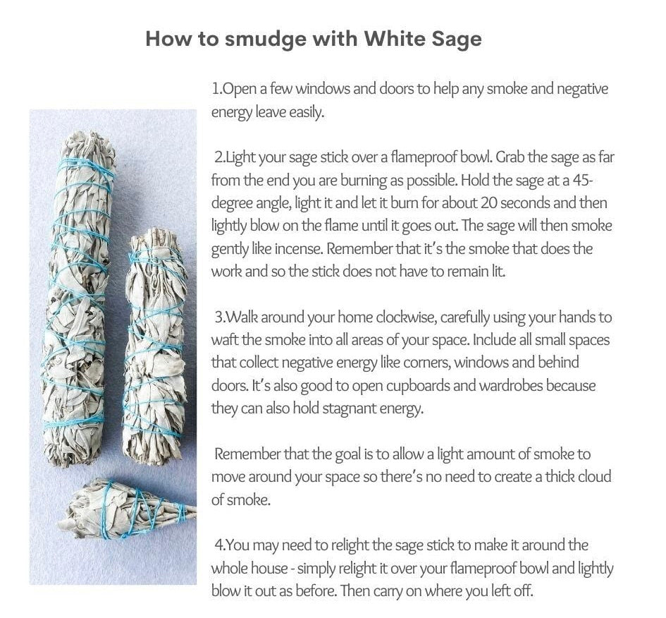 White Sage Smudge Stick