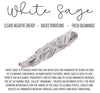 White Sage Smudge Stick