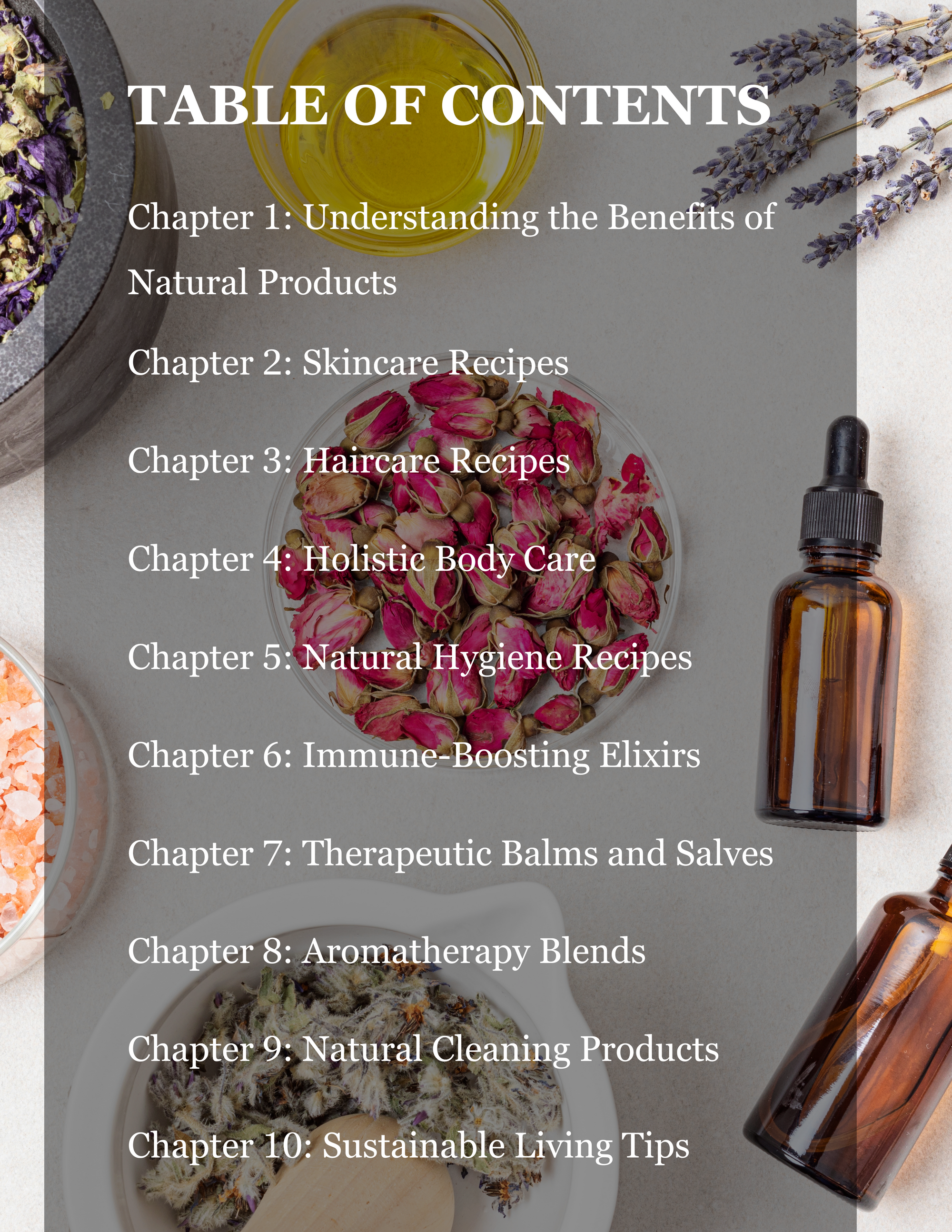 Recettes naturelles DIY : soins de la peau, soins capillaires et plus encore, livre électronique