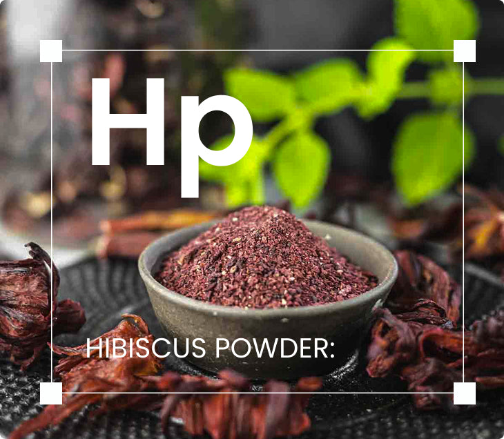 Kaolin, Hibiscus Rosa-Sinensis Flower Powder