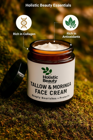 Tallow Face Cream for Sensitive Skin | Natural Hydrating Moisturizer
