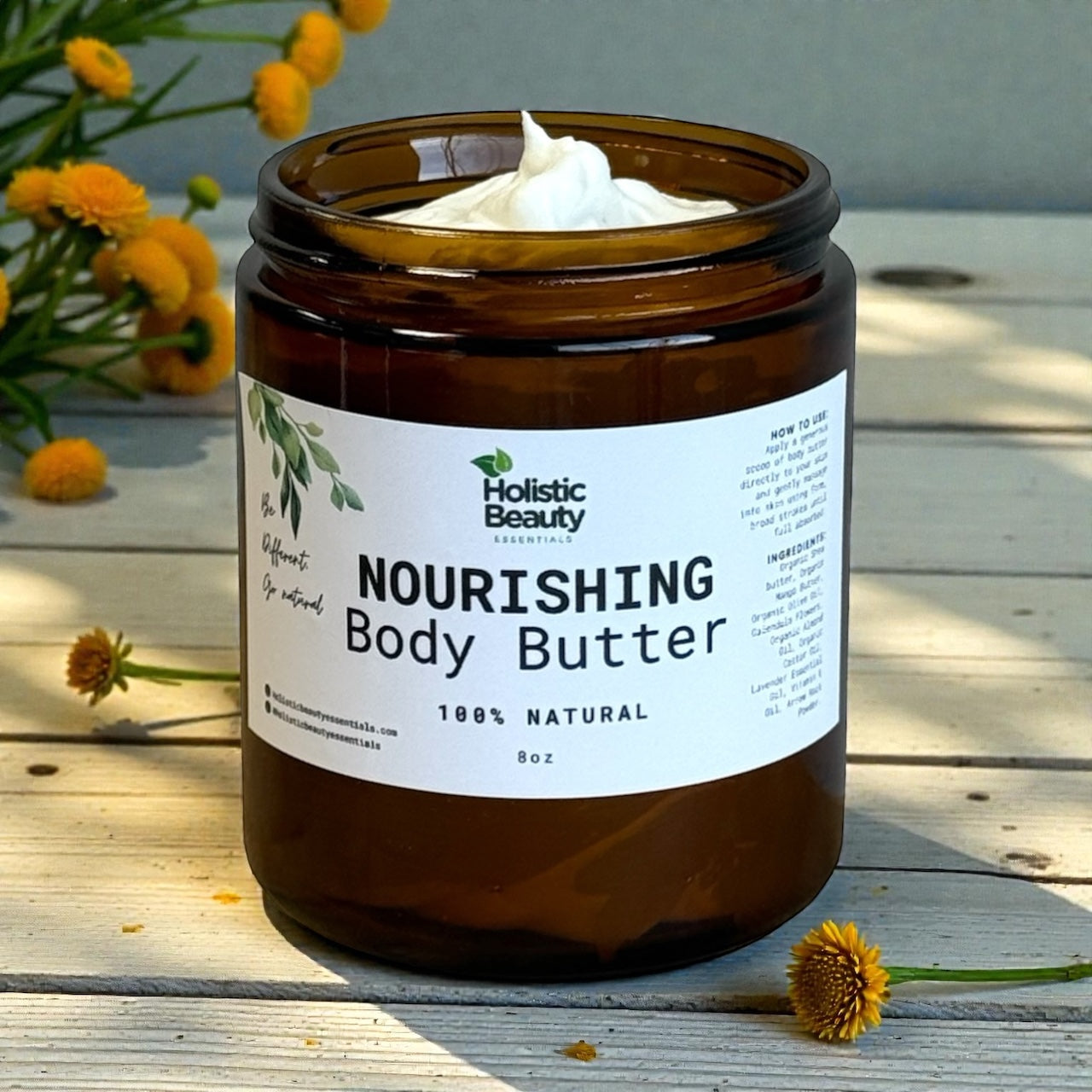 Nourishing Body Butter for Soft, Glowing Skin | Deep Hydration