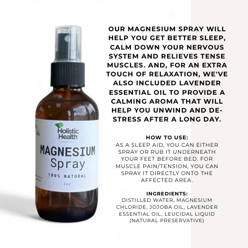 Magnesium Spray | Lavender Scented | Glass Bottle