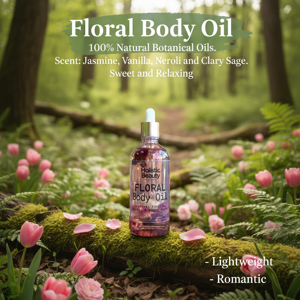 Floral Body Oil🌹🌸✨