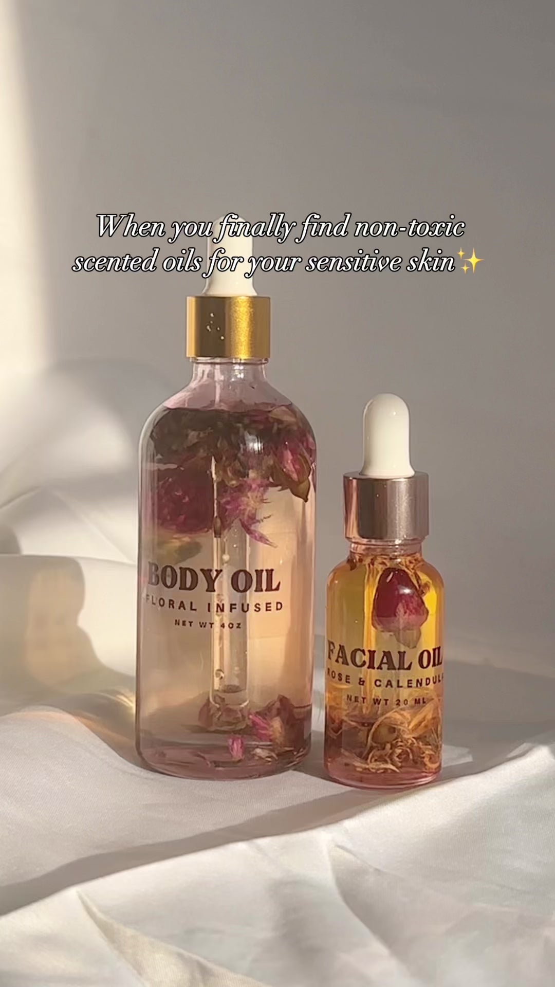 Floral Body & Facial Oil Bundle🌹